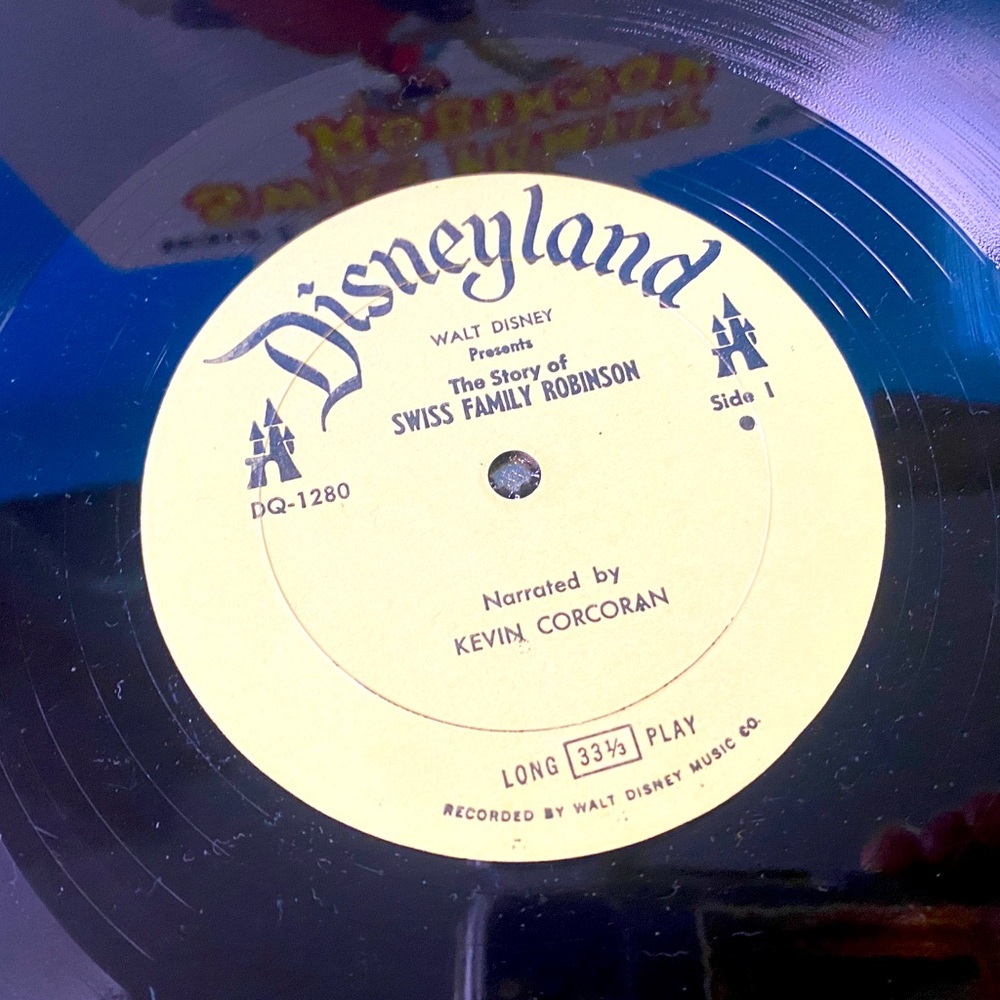 Walt Disney’s Swiss Family Robinson Disneyland Vintage Vinyl Record DQ-1280 12” - Picture 13 of 15
